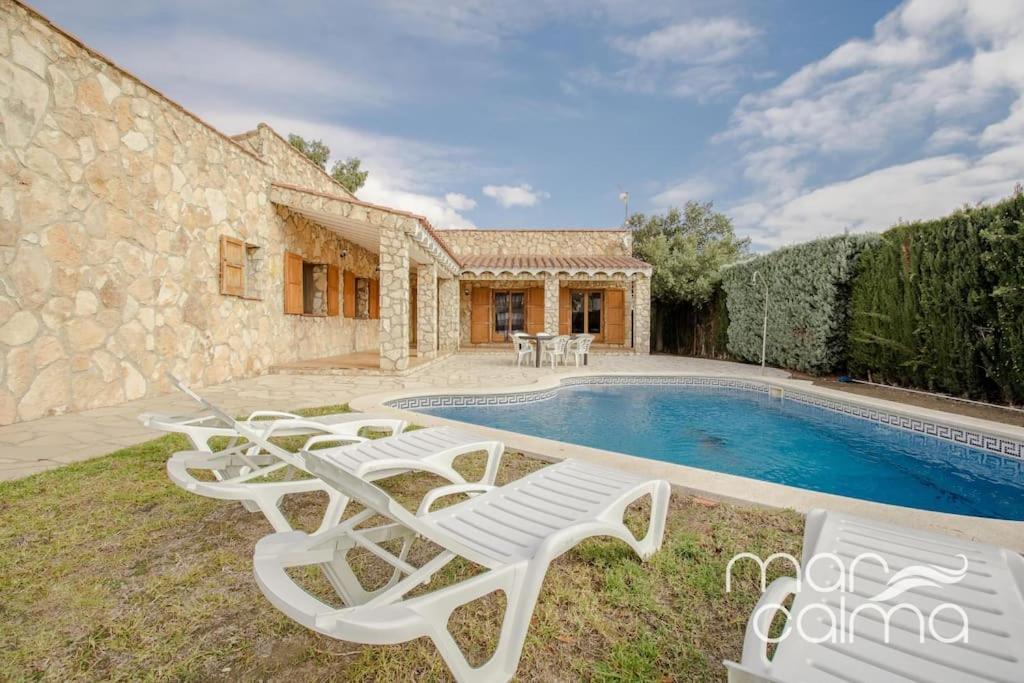 Villa La Roca By Marcalma Les Tres Cales Exteriör bild