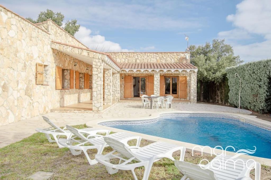 Villa La Roca By Marcalma Les Tres Cales Exteriör bild